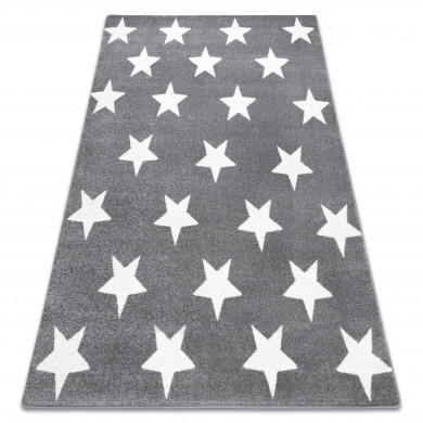 Carpet SKETCH - FA68 grey/cream - Stars