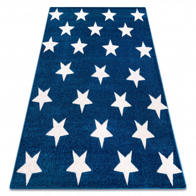 Carpet SKETCH - FA68 blue/white - Stars