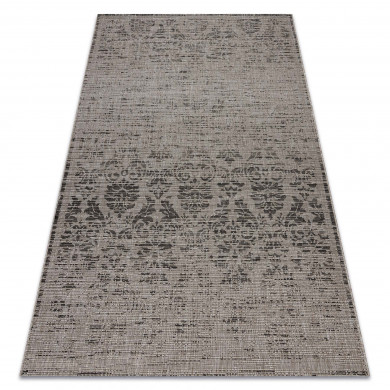 CARPET SIZAL FLOORLUX 20211 silver / black