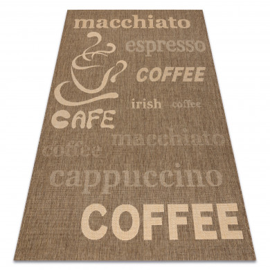 CARPET SIZAL FLOORLUX 20221 coffe / mais