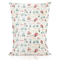 Floor Cushion for Kids - Premium Printed Fabric
