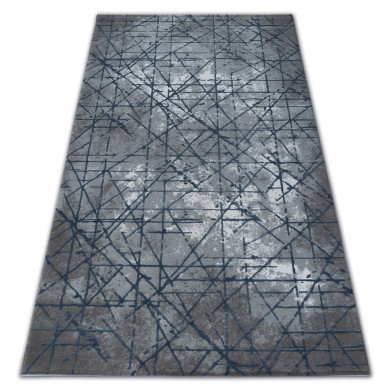 Carpet ACRYLIC VALENCIA 3949 INDUSTRIAL grey / blue