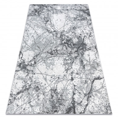 Carpet ACRYLIC VALENCIA 073 MARBLE light grey / dark grey