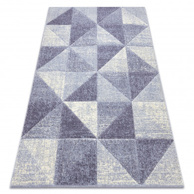 Carpet FEEL 5672/17944 Triangles beige/violet
