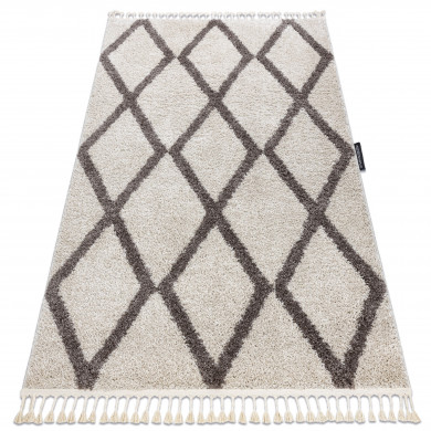 Carpet BERBER TROIK cream Fringe Berber Moroccan shaggy