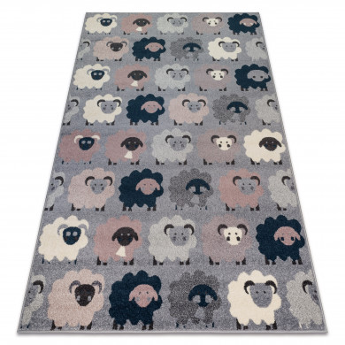 Carpet HEOS 78468 grey / blue SHEEPS
