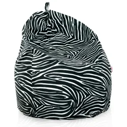 Bean Bag Chair - Premium Printed Fabric