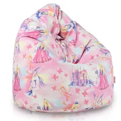 Bean Bag Chair - Premium Printed Fabric