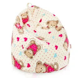Kids Bean Bag Chair - Premium Printed Fabric
