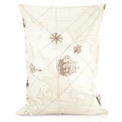 Floor Cushion for Kids - Premium Printed Fabric