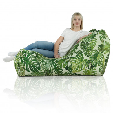Bean bag chair lounge Athens jungle outdoor