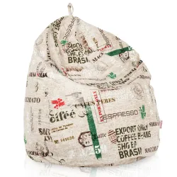 Bean Bag Chair - Premium Printed Fabric