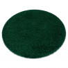 Carpet SOFFI circle shaggy 5cm bottle green
