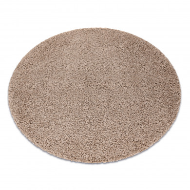 Carpet SOFFI circle shaggy 5cm beige