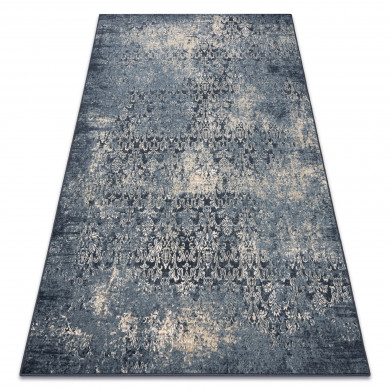 Carpet Wool NAIN vintage 7010/50911 navy / beige 