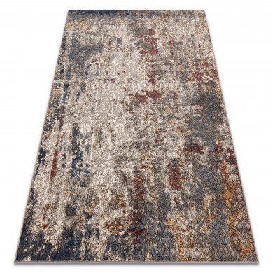 Carpet Wool NAIN Ornament vintage 7700/51922 beige / navy / terracotta