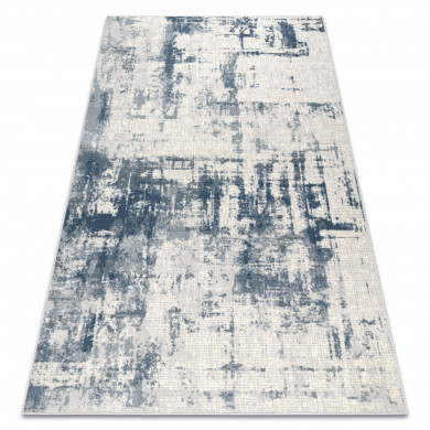 Carpet Wool NAIN vintage 7005/51955 beige / navy