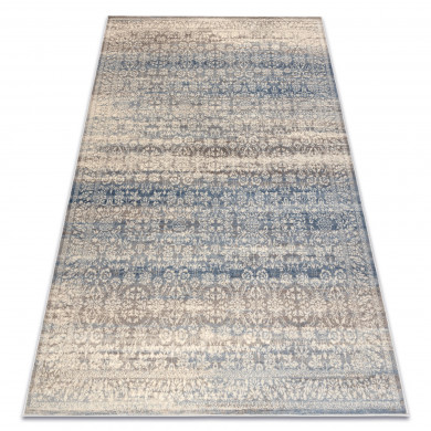 Carpet Wool NAIN Ornament vintage 7594/51955 beige / blue