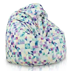 Kids Bean Bag Chair - Premium Printed Fabric