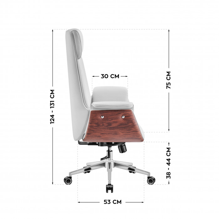 Back of Boss 8.2 office chair