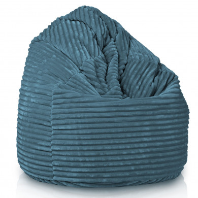 Blue beanbag stripe