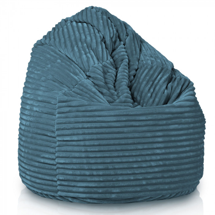 Blue beanbag children stripe