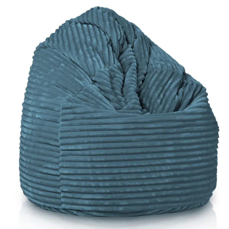 Giant Adult Bean Bag Chair XXL - Jumbo Cord Stripe