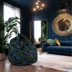 Large Bean Bag Chair XL - Premium Printed Fabric – view 88