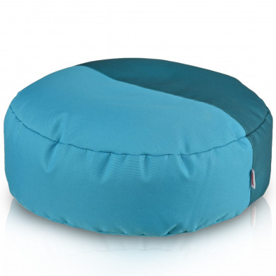 Aqua Duo footrest – sea blue, made of durable nylon