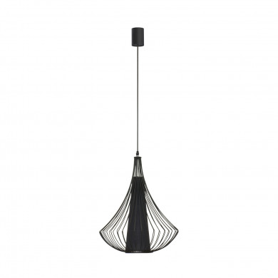 KAREN black pendant lamp, diameter: 40 cm 4607