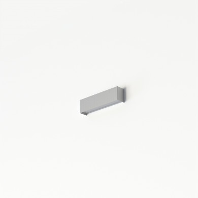 STRAIGHT WALL SILVER XS wall lamp 26cm | silver 6354