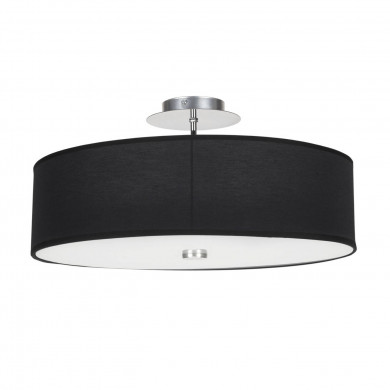 VIVIANE ceiling lamp, center 50cm, black 6390