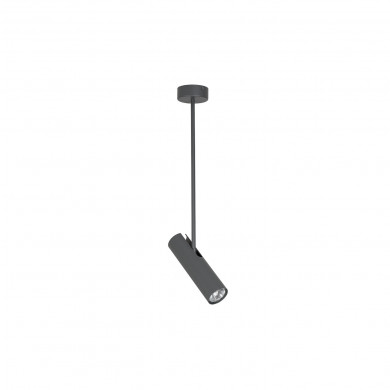 EYE SUPER GRAPHITE A ceiling lamp, length 56cm 6495
