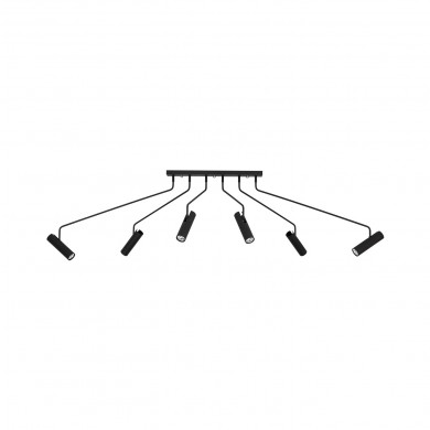 EYE SUPER BLACK VI ceiling lamp 6505