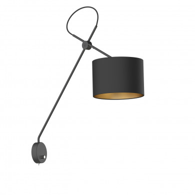 VIPER BLACK wall lamp 6513