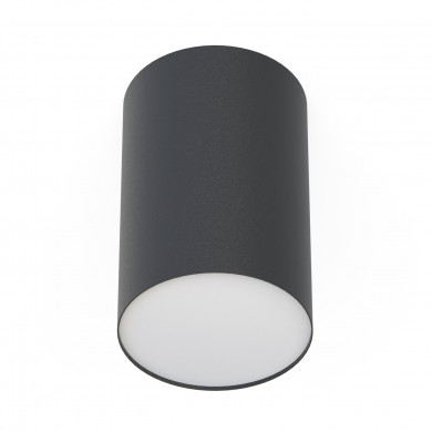 POINT PLEXI BLACK L ceiling lamp/spotlight, diameter 13 cm 6530