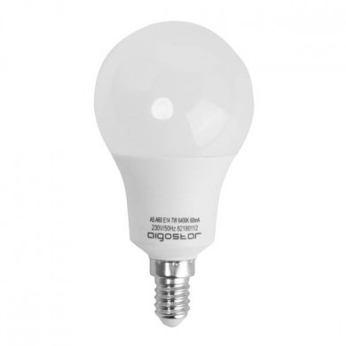E14 6W warm 3000K A60 LED bulb