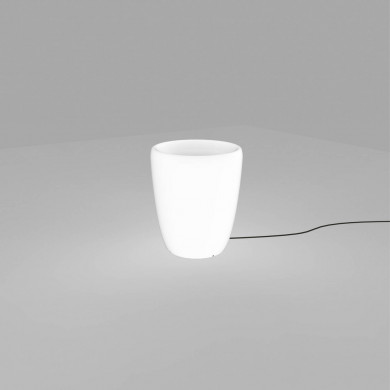 Decorative light-up flower pot FLOWERPOT S 41cm 9711