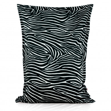 Bean bag pillow zebra