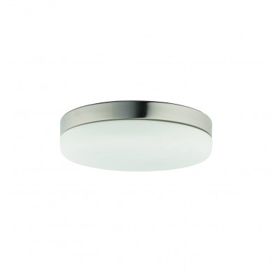 KASAI SATIN NICKEL ceiling light, 32cm 9491
