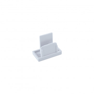 PROFILE DEAD END CAP WHITE 9457