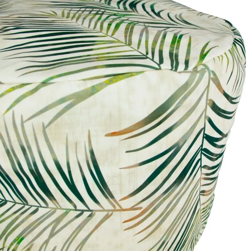 Round Cylinder Pouffe - Premium Printed Fabric – view 34