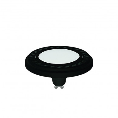 GU10 ES111 9W LED bulb, black, WARM 9342