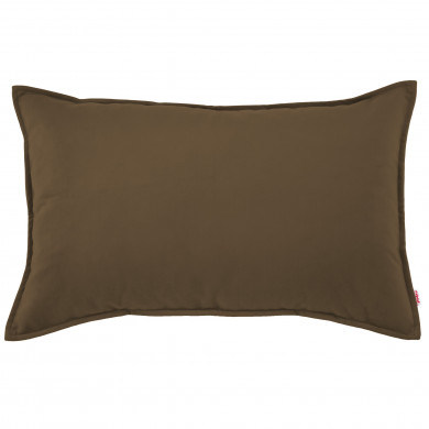 Dun cushion rectangular velvet