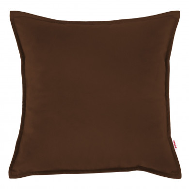 Brown cushion square velvet