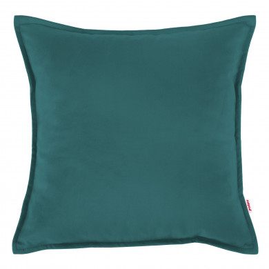 blue cushion square velvet