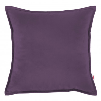 Purple cushion square velvet