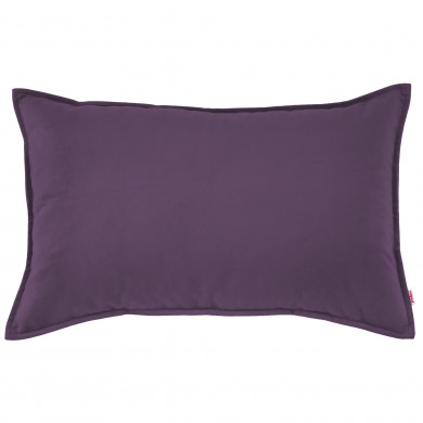 Purple cushion rectangular velvet