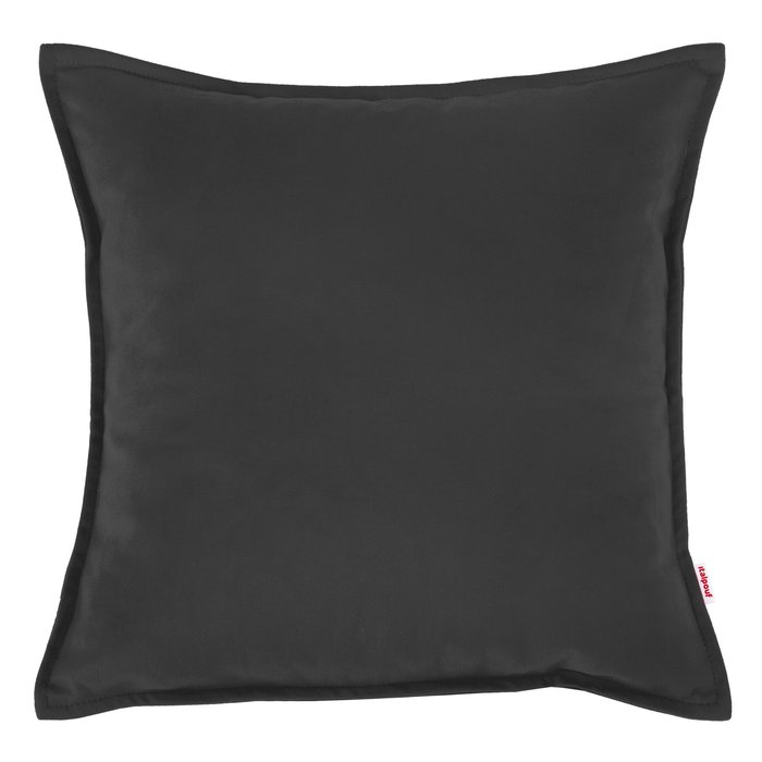 Dark Gray cushion square velvet