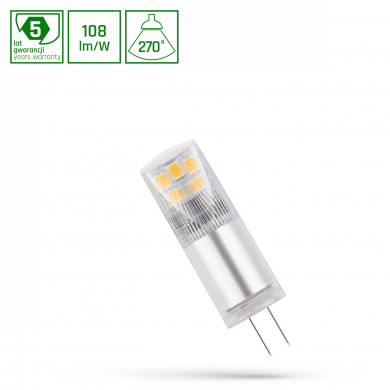 LED bulb G4 12V 2.5W warm white
